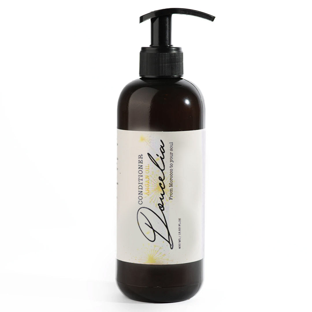 Après shampoing à l'huile d'argan