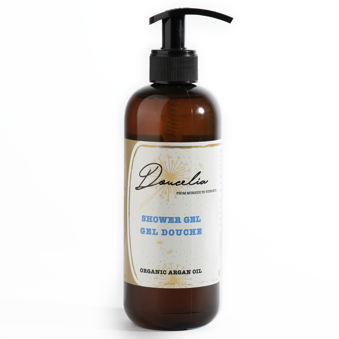Gel douche rafraichissant à l'huile d'argan