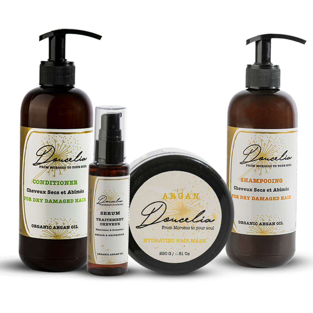 Pack cheveux secs et abîmés