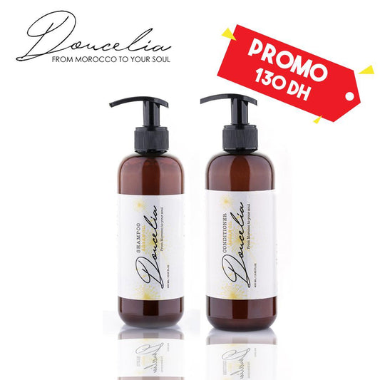 Pack shampoing 400ml + après shampoing 400ml