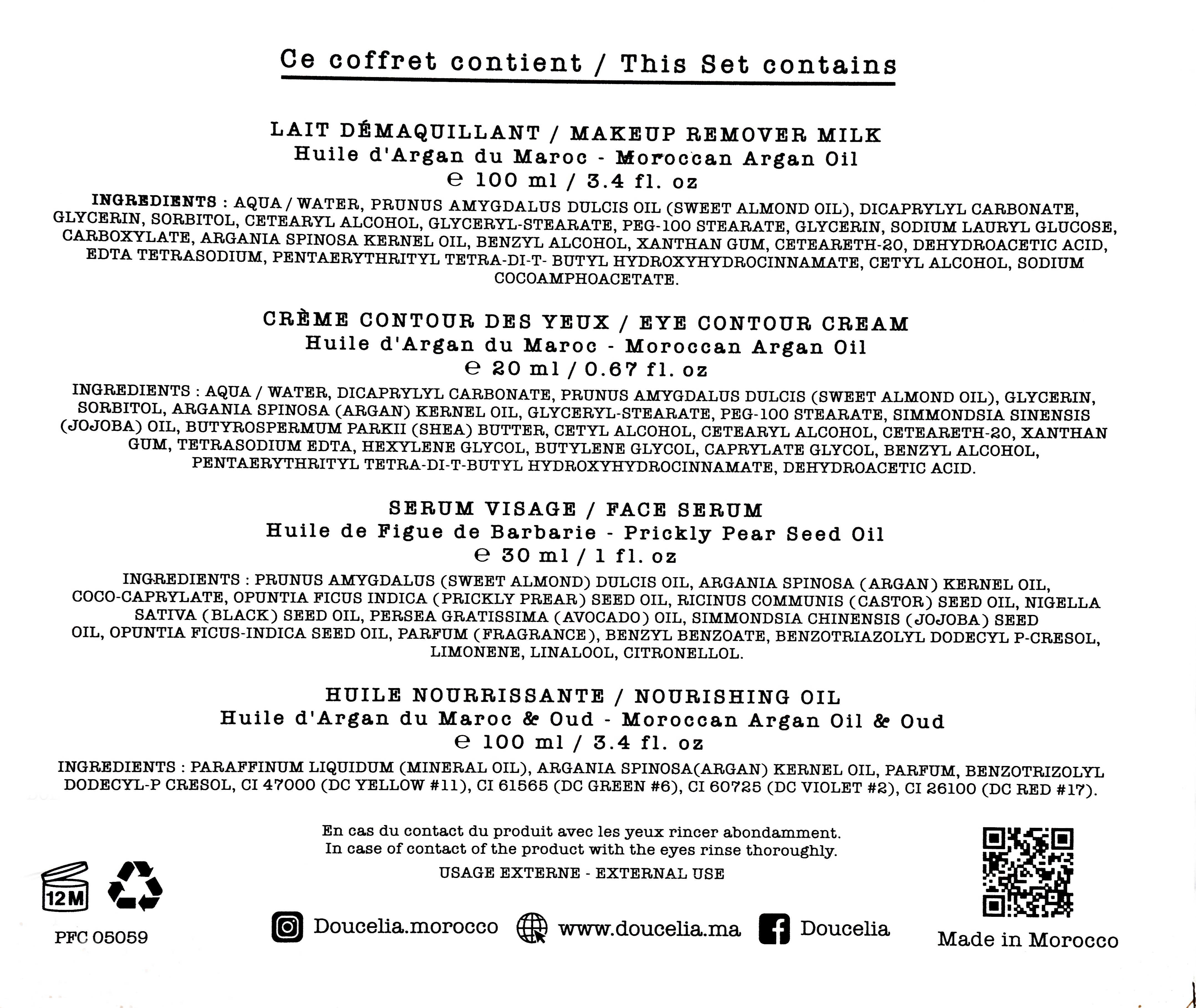 Coffret Beauté Doucelia