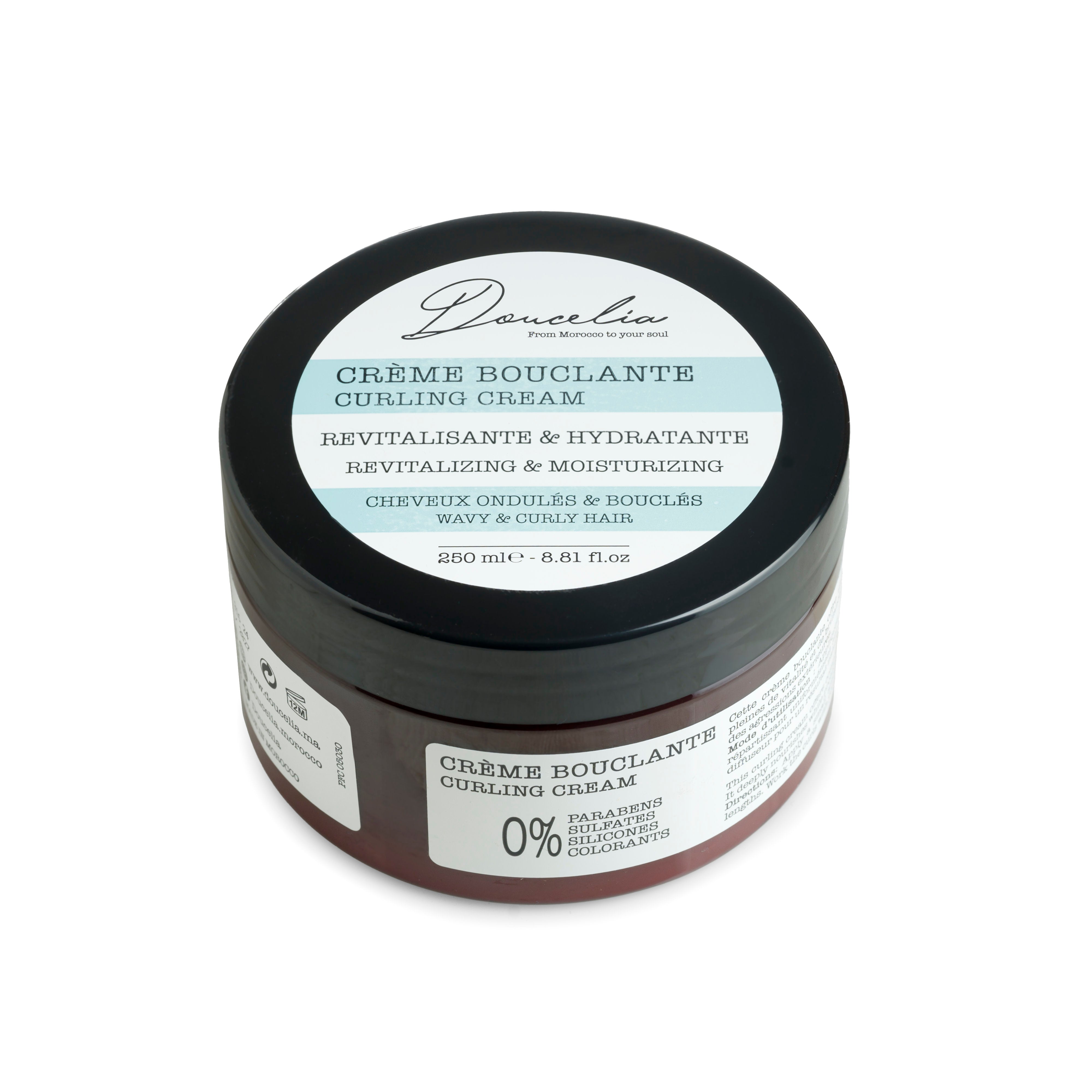 Crème cheveux bouclés