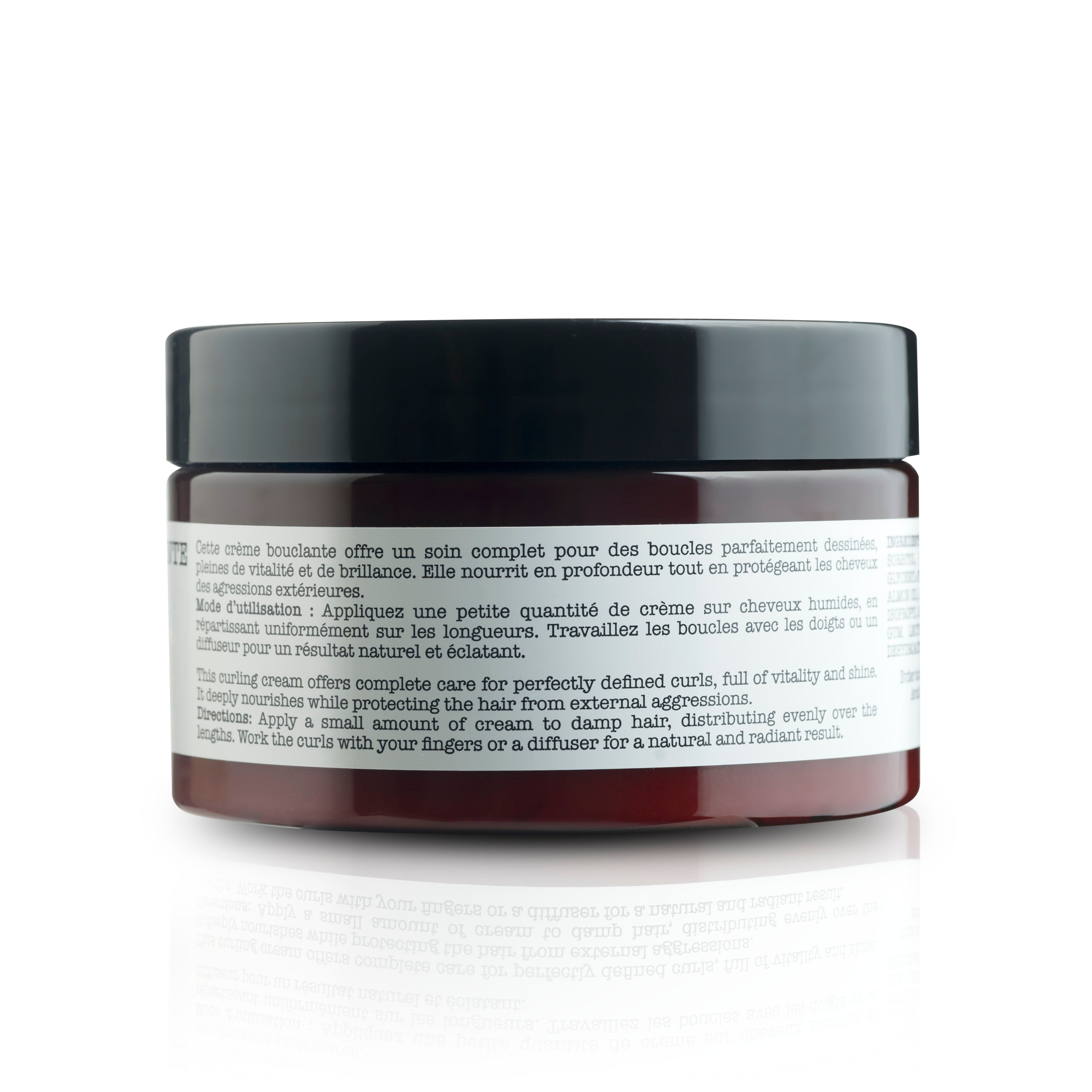 Crème cheveux bouclés