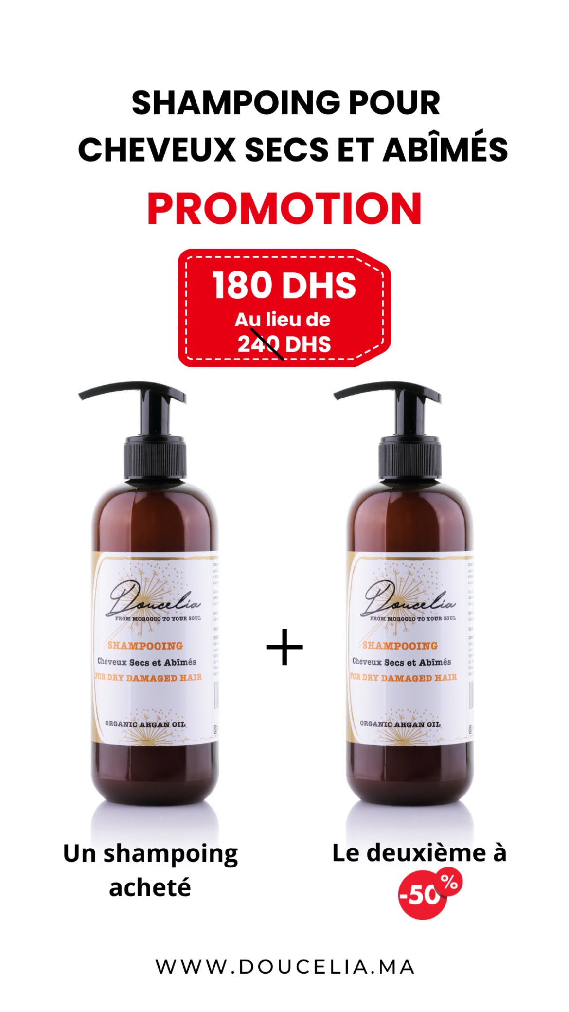 Shampoing cheveux secs et abîmés