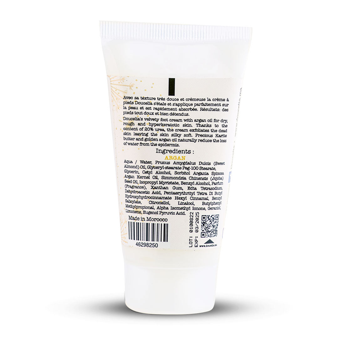 Crème hydratante pour les pieds