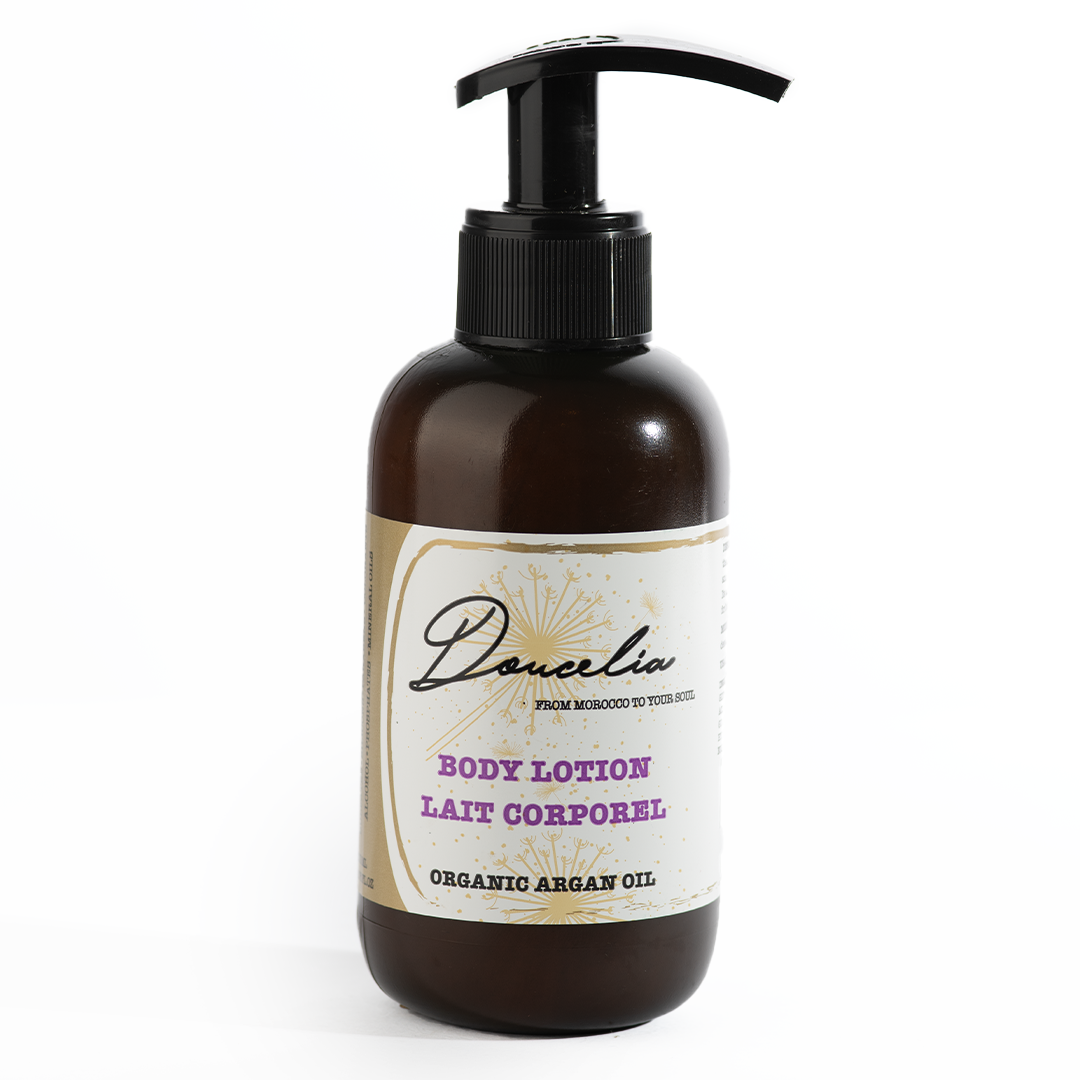 Lait corporel hydratant à l'huile d'argan